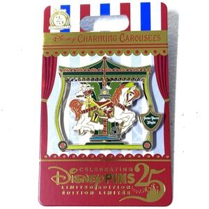 Disney Charming Carousels Pin Peter Pans Flight Limited Edition 2000 NEW 2025